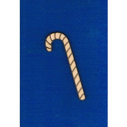Laska Mikołaja , grawer , lizak 8x2,5cm